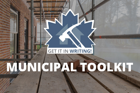 Get it in Writing! Municipal Toolkit